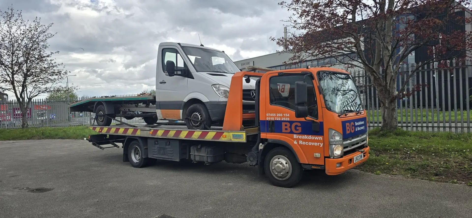 BG Recovery camper van breakdown Leicester