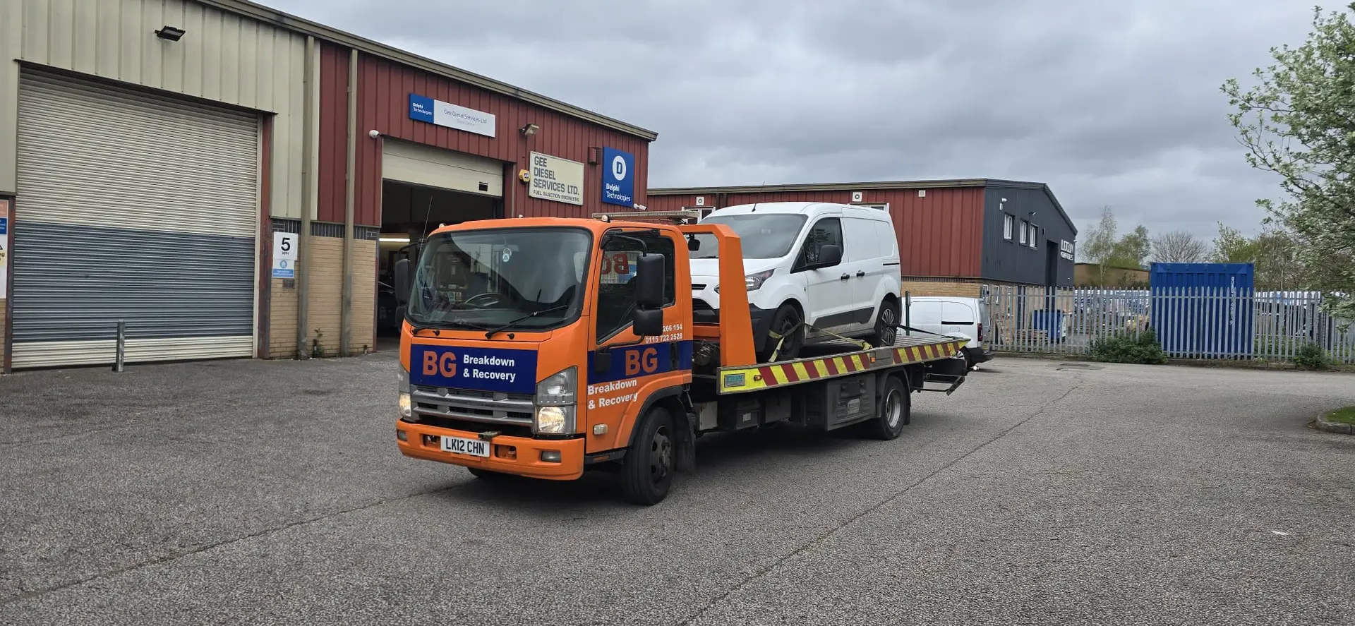 A52 motorhome recovery